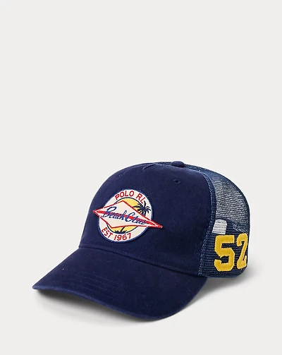 Logo-Patch Twill Trucker Cap