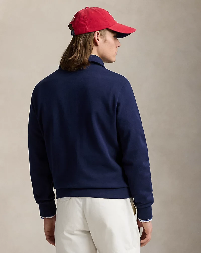 Loopback Fleece Quarter-Zip Sweatshirt