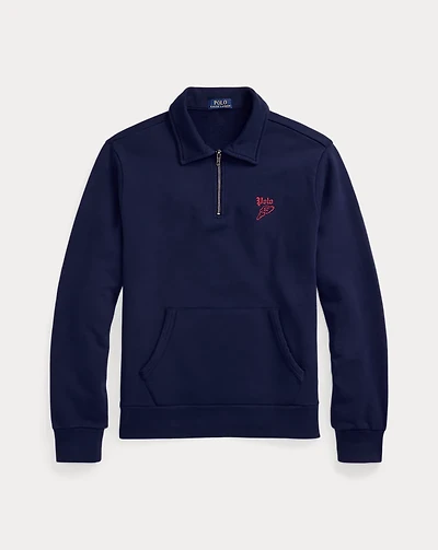 Loopback Fleece Quarter-Zip Sweatshirt