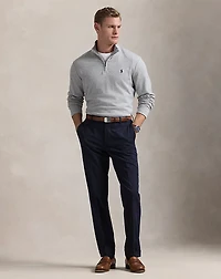 Jacquard Quarter-Zip Pullover