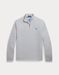 Jacquard Quarter-Zip Pullover