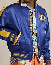 Surf-Inspired Letterman Jacket