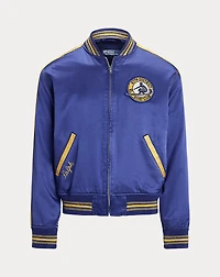 Surf-Inspired Letterman Jacket