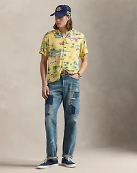 Classic Fit Polo Bear Camp Shirt