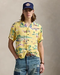 Classic Fit Polo Bear Camp Shirt