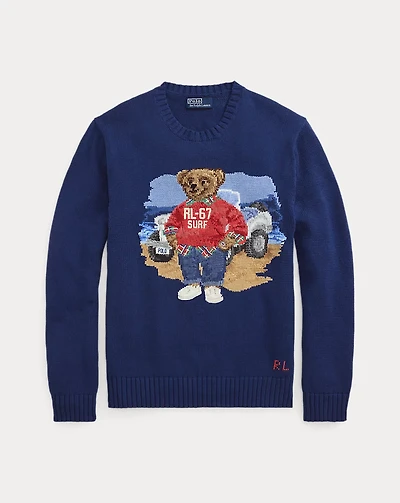 Polo Bear Cotton Sweater