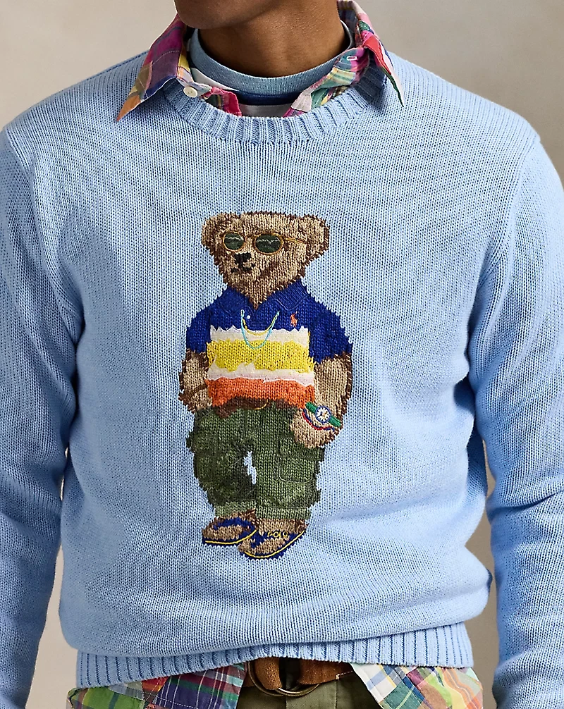 Polo Bear Cotton Sweater