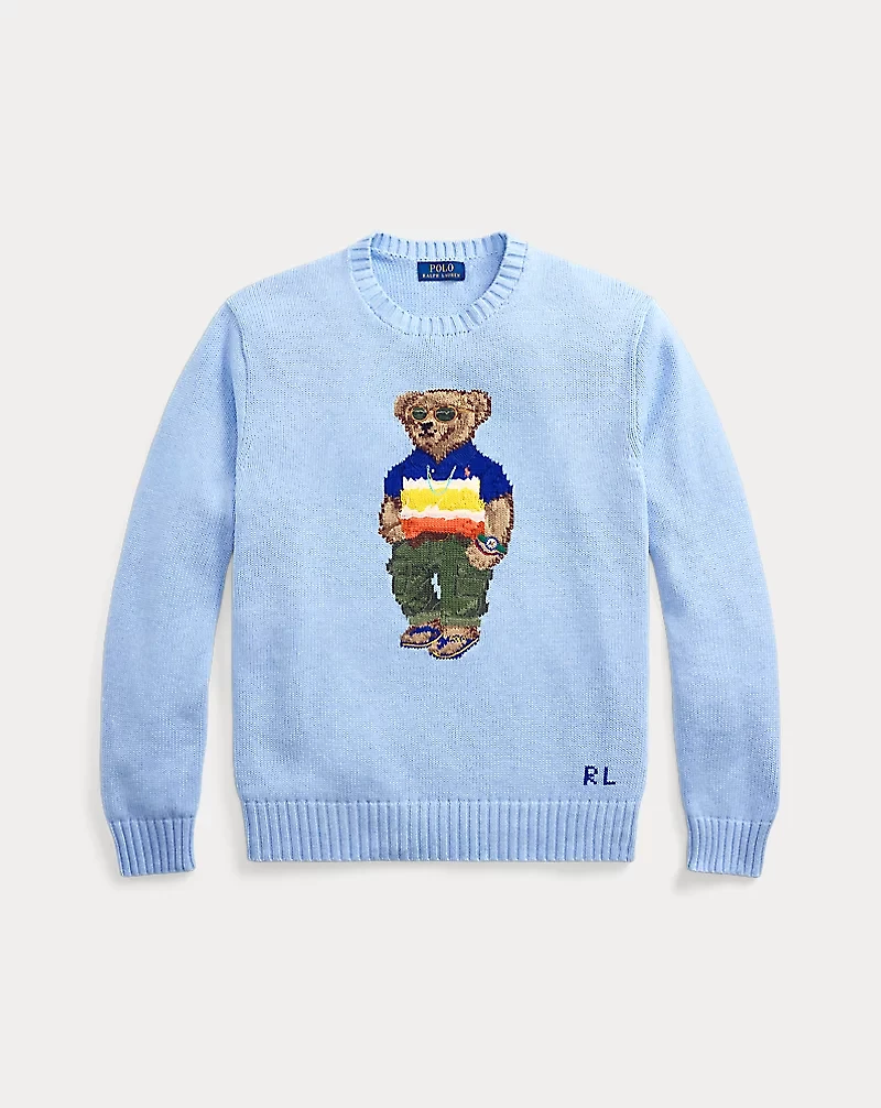 Polo Bear Cotton Sweater