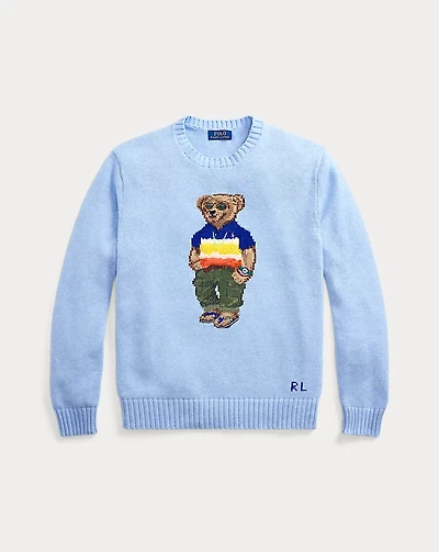 Polo Bear Cotton Sweater