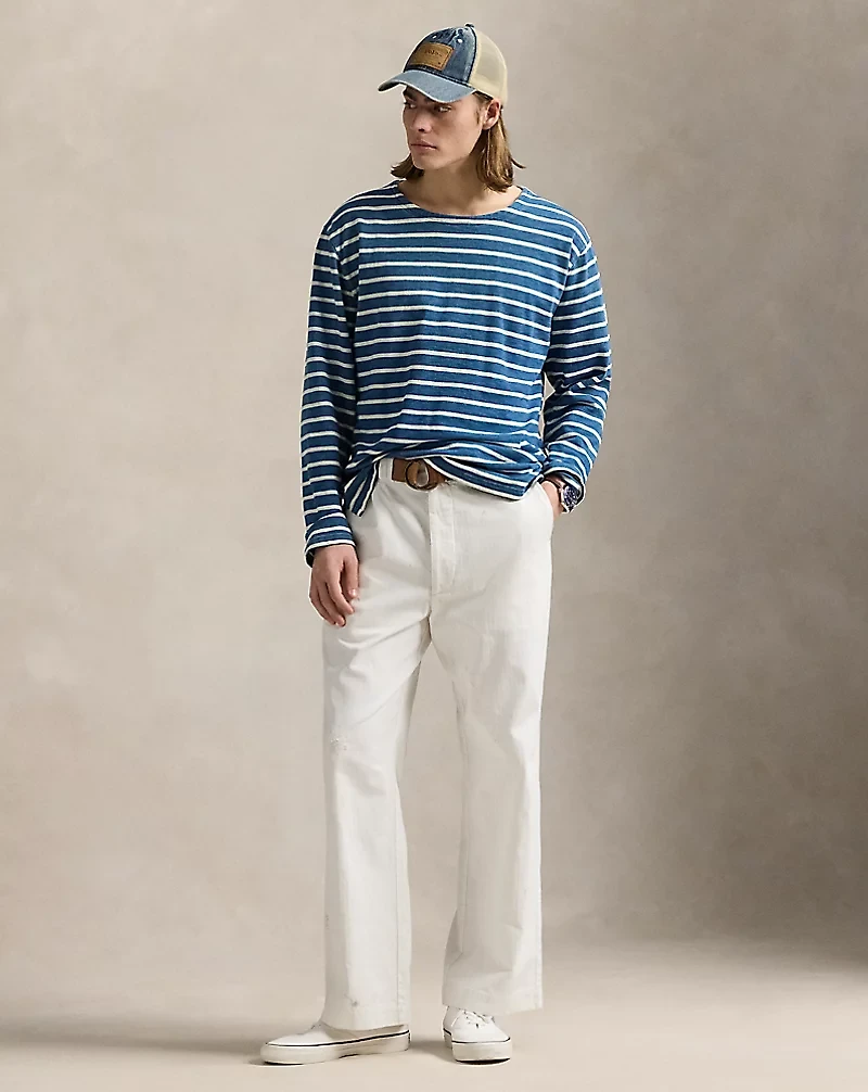 Classic Fit Striped Jersey T-Shirt