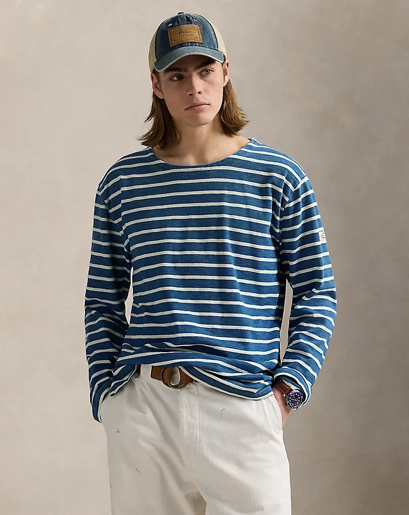 Classic Fit Striped Jersey T-Shirt