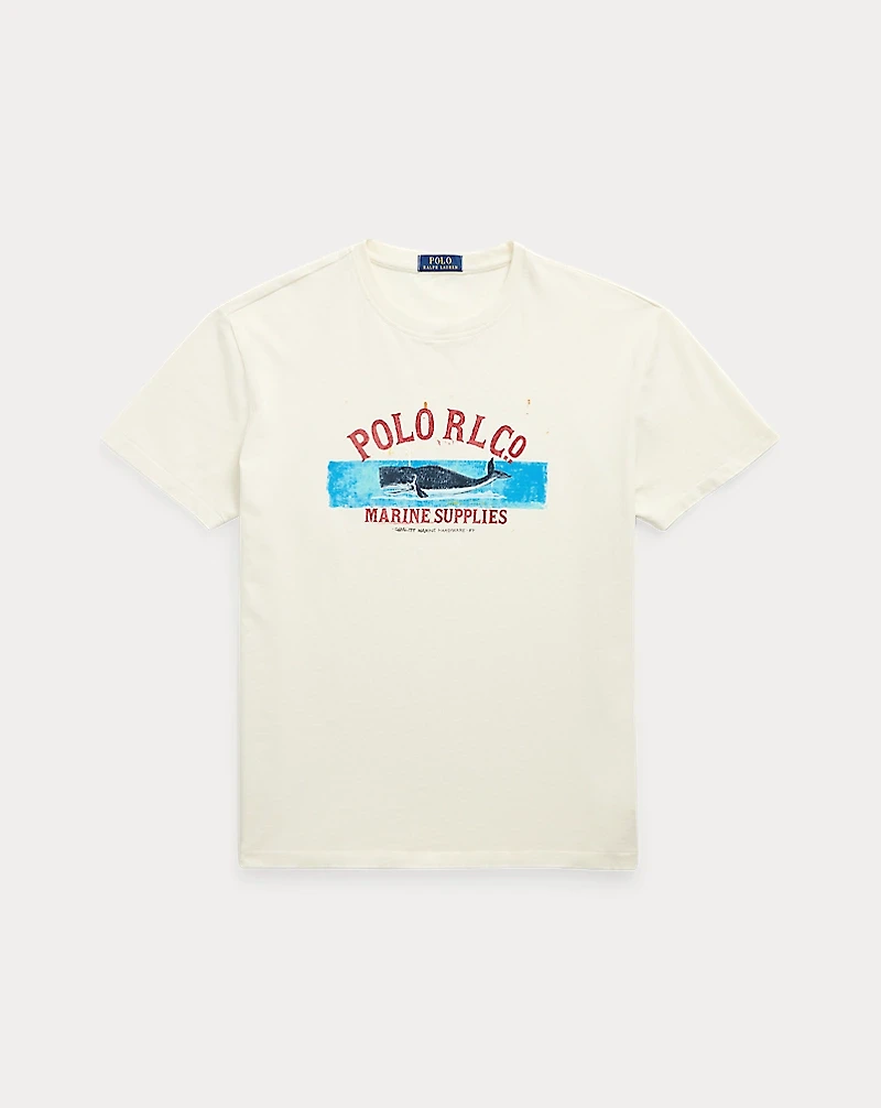 Classic Fit Jersey Graphic T-Shirt