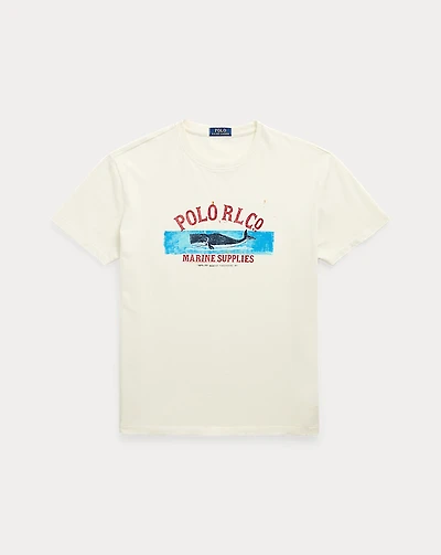 Classic Fit Jersey Graphic T-Shirt