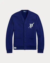 Rowing-Patch Fleece Cardigan