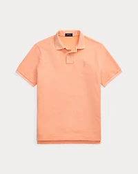 Classic Fit Mineral-Dyed Mesh Polo Shirt