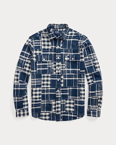 Classic Fit Patchwork Workshirt