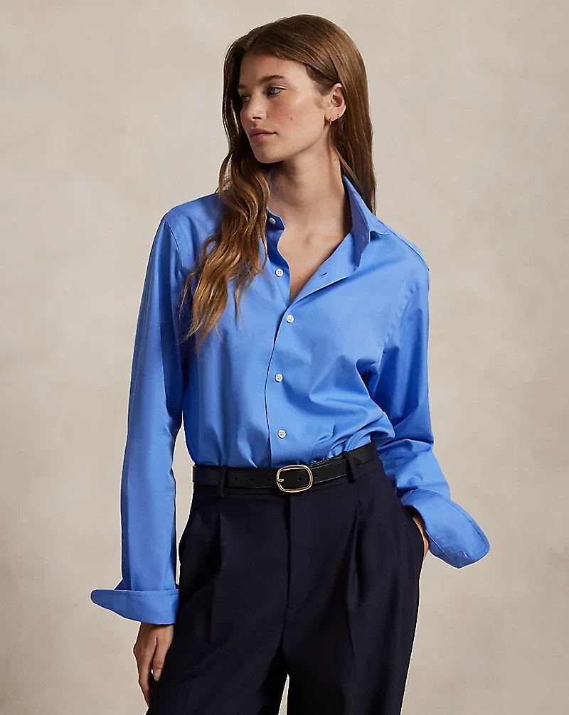 Classic Fit Poplin Shirt
