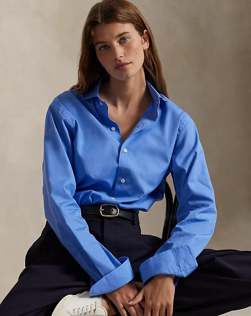 Classic Fit Poplin Shirt