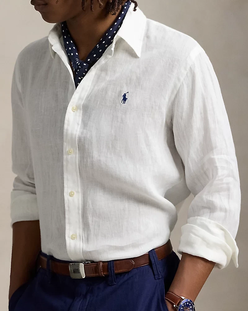 Classic Fit Linen Shirt
