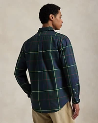 Classic Fit Plaid Oxford Shirt