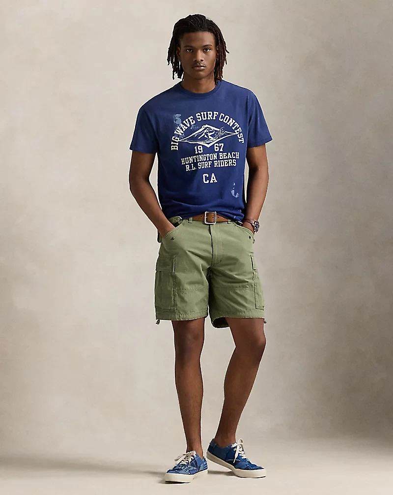 Classic Fit Jersey Graphic T-Shirt