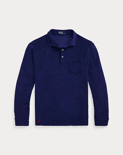 Standard Fit Terry Polo Shirt