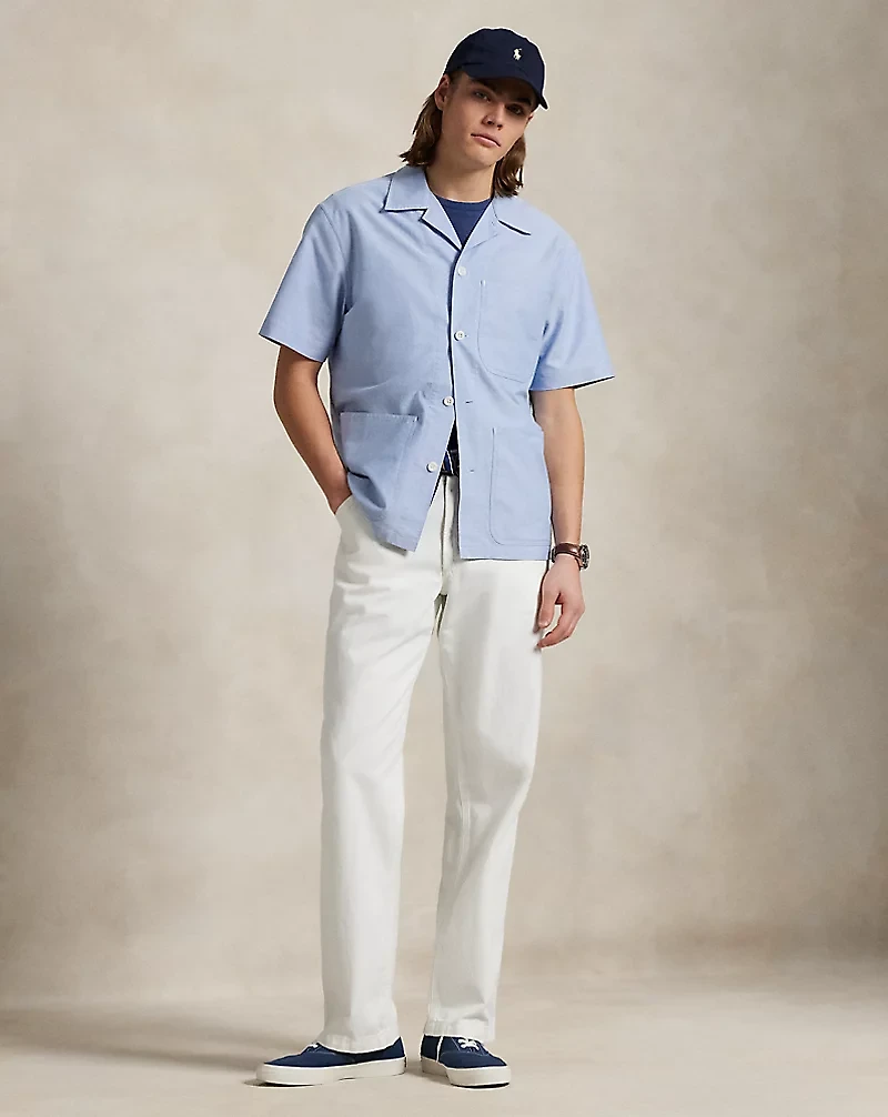Oxford Short-Sleeve Overshirt