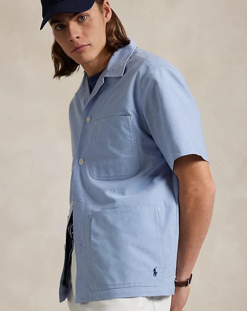 Oxford Short-Sleeve Overshirt