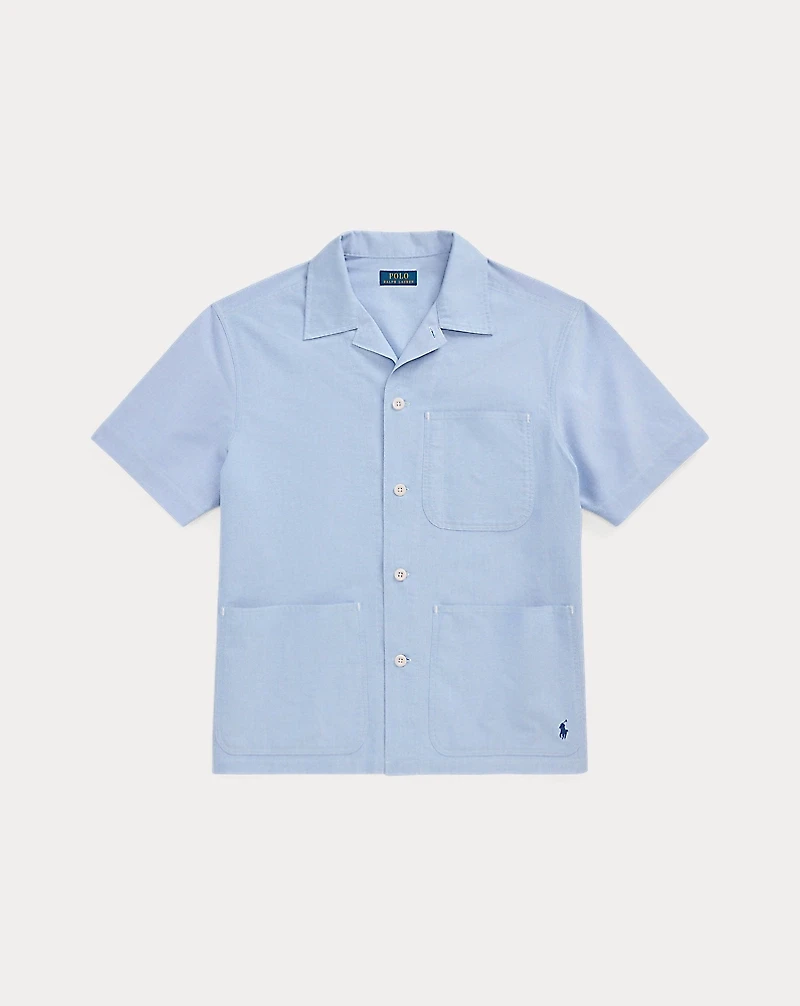 Oxford Short-Sleeve Overshirt
