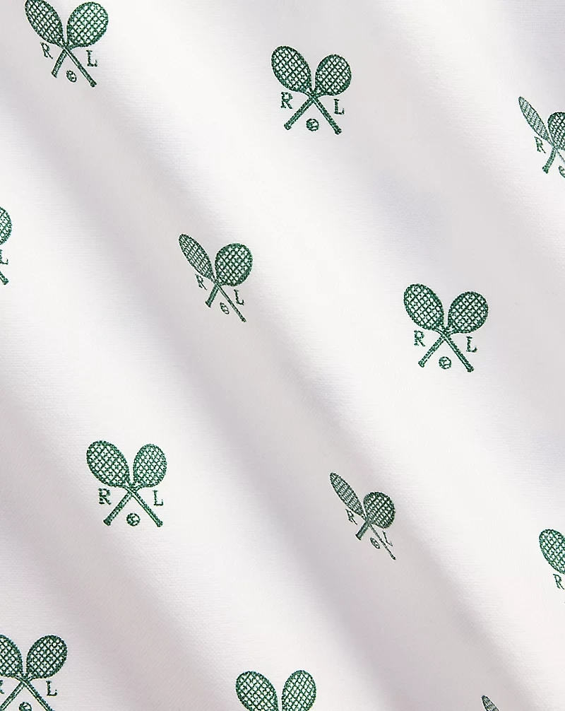 Classic Fit Racquet-Print Oxford Shirt