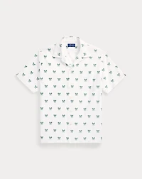Classic Fit Racquet-Print Oxford Shirt