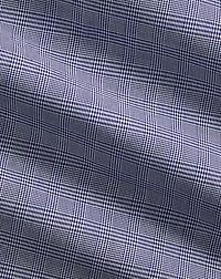 Classic Fit Plaid Stretch Poplin Shirt