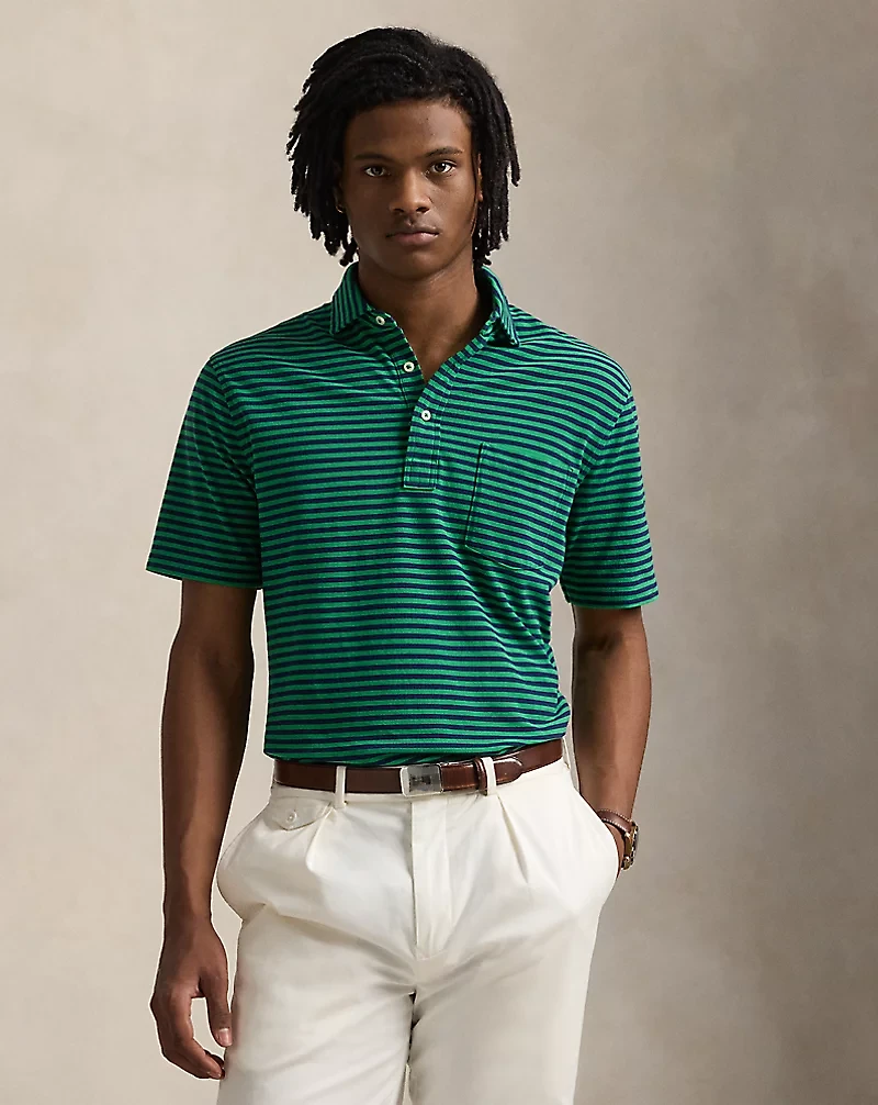 Classic Fit Featherweight Mesh Polo
