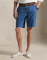 9-Inch Classic Fit Seersucker Short
