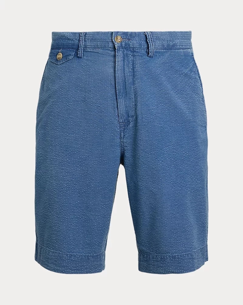 9-Inch Classic Fit Seersucker Short