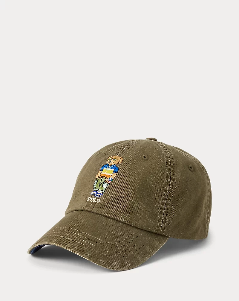 Polo Bear Twill Ball Cap