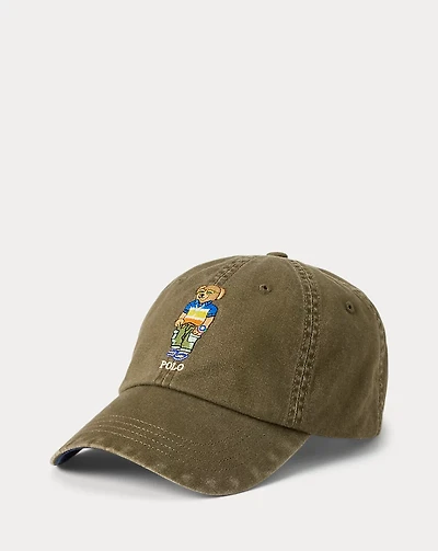 Polo Bear Twill Ball Cap