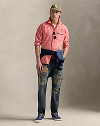 Hampton Relaxed Straight Distressed Jean