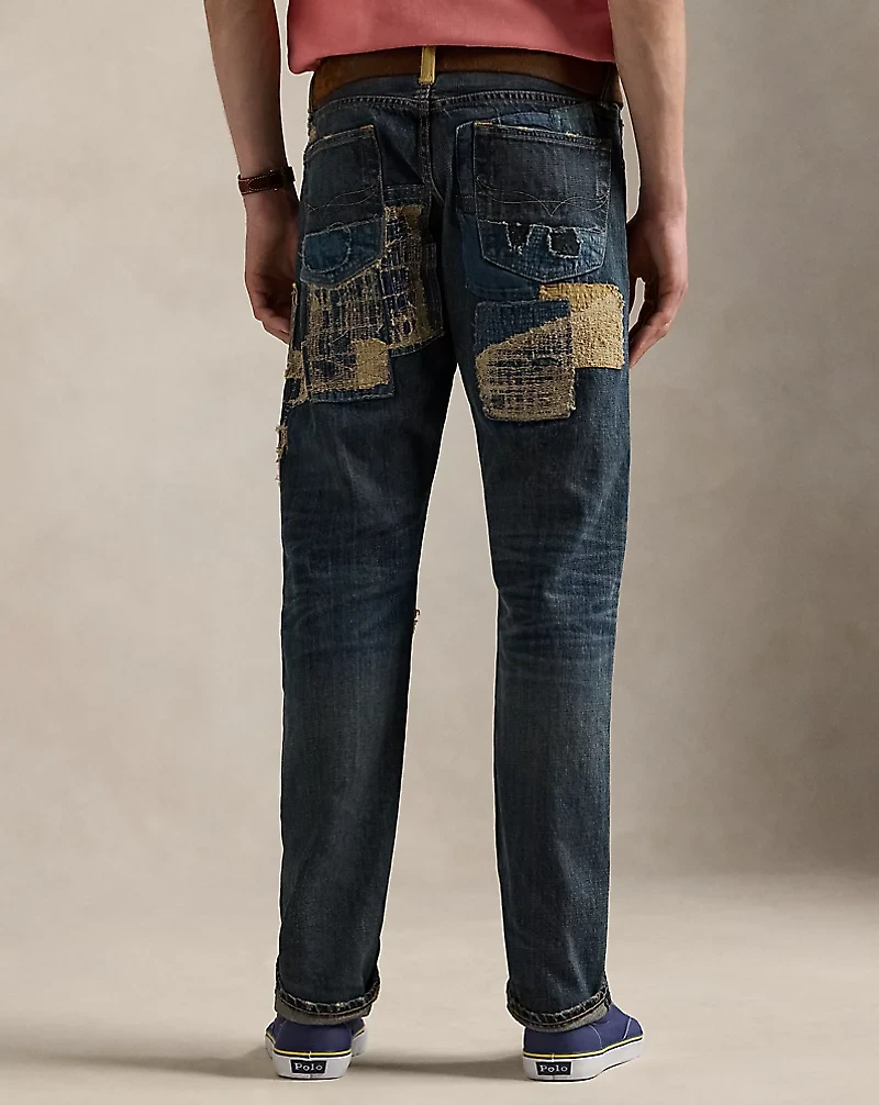 Hampton Relaxed Straight Distressed Jean