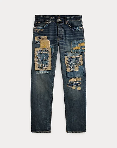 Hampton Relaxed Straight Distressed Jean