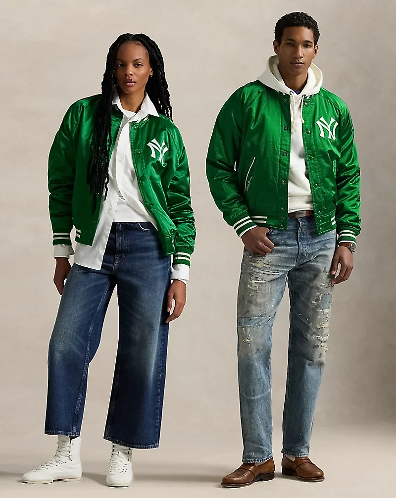 Polo Ralph Lauren Yankees Satin Jacket