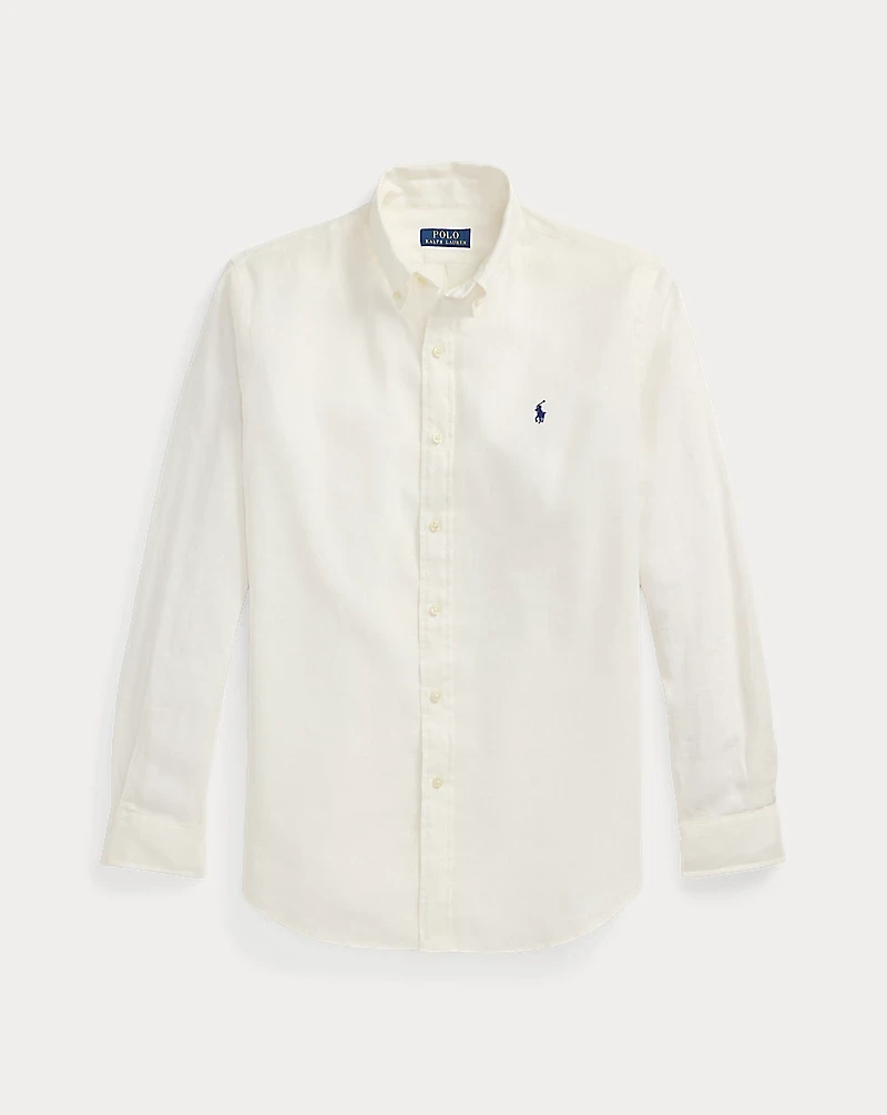 Classic Fit Linen-Cotton Shirt
