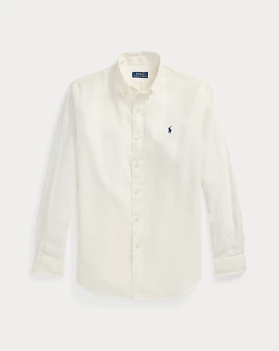 Classic Fit Linen-Cotton Shirt
