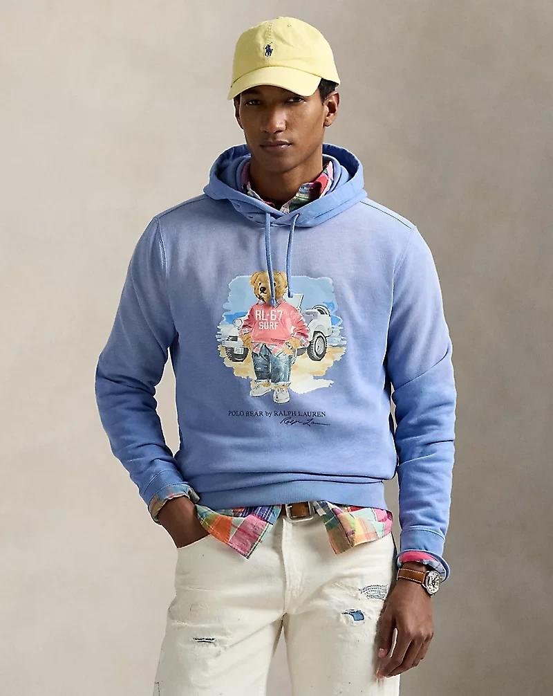 Polo Bear Fleece Hoodie