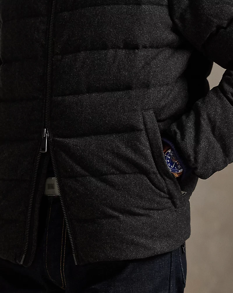 The Colden Herringbone Down Jacket