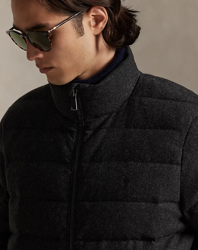 The Colden Herringbone Down Jacket