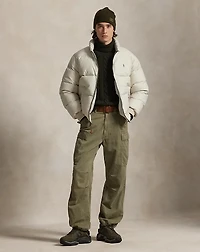 Textured Ripstop Down Jacket