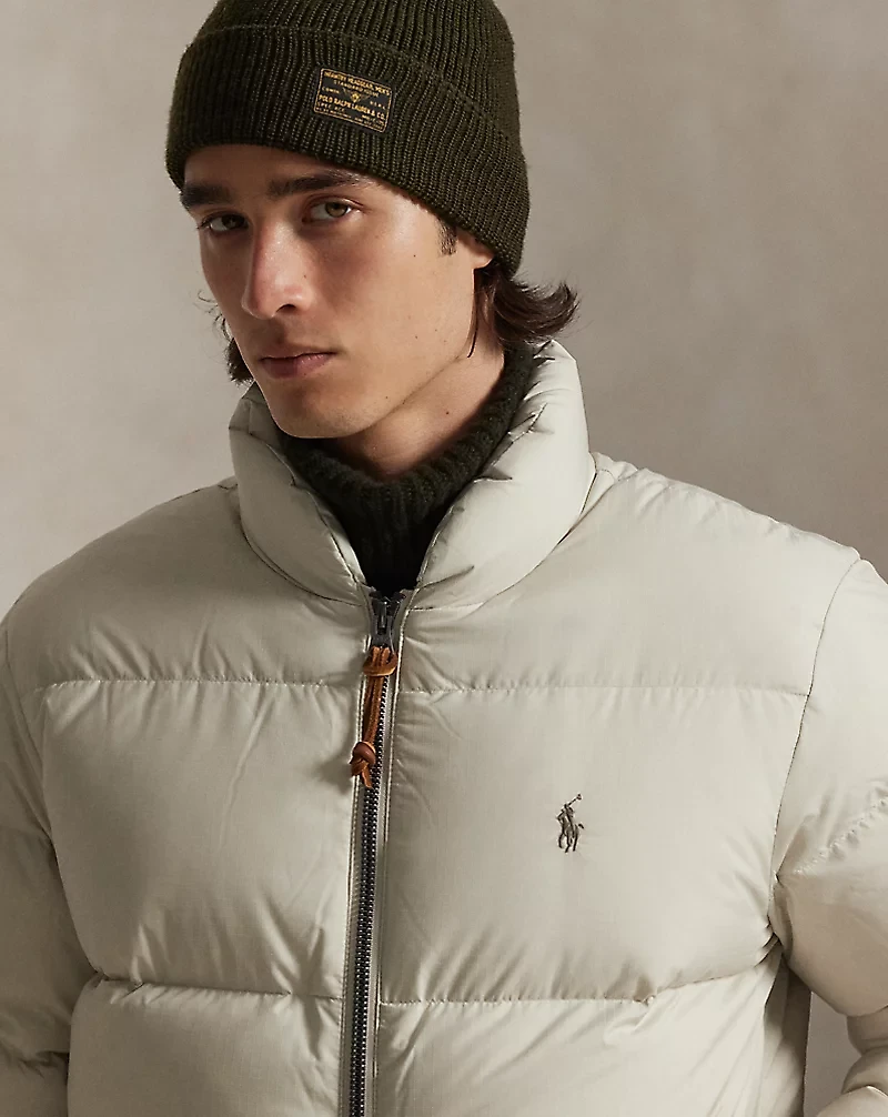 Textured Ripstop Down Jacket
