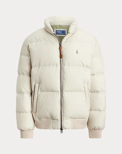 Textured Ripstop Down Jacket