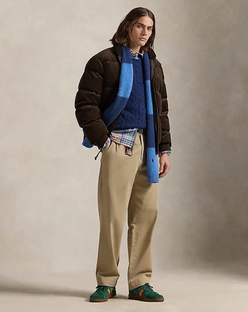 Corduroy Down Jacket